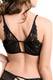 Бралетт с застежкой спереди Erolanta Odette, черный, 54-56