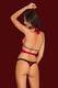 Комплекты Obsessive Sensuelia set Red, Красный, S/M