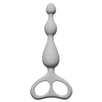 Анальная цепочка Lola Games BackDoor Collection Ultimate Beads, серая