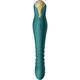 Фрикционный вибратор Zalo King, зелёный