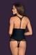 Боди Obsessive Chiccanta teddy crotchless, Чёрный, L/XL