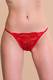 Трусики со стразами Joli Valerie, красный, OS
