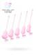 Набор вагинальных шариков Toyfa Flovetta Tulips, розовый
