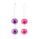 Набор вагинальных шариков FeelzToys Jena Geisha Balls со смещенным центром тяжести, разноцветный