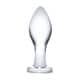 Анальная пробка Classic Glass Butt Plug Glas, бесцветный, до 12 см