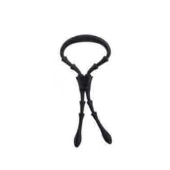 Лассо на пенис MOJO VIGOR BLACK Gopaldas чёрное