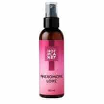 Массажное масло Hot Planet Pheromone Love малиновый пирог, 150 мл