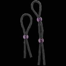 Набор эрекционные лассо Doc Johnson Silicone Cock Ties Black, черный