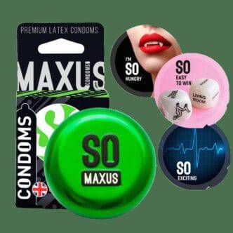 Набор презервативов Maxus Mixed, 3 шт