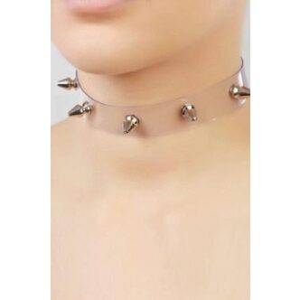 Ошейник прозрачный