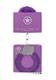 Металлические наручники Shots Ouch! Pleasure Handcuffs с фиолетовым мехом, серебристые