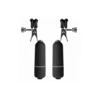 Зажиммы на соски с вибрацией Vibrating nipple clams Shots