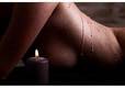 Низкотемпературная BDSM-свеча Shots Wax Play с ароматом шоколада