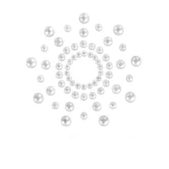 Пэстисы Bijoux Indiscrets Mimi Pearl, жемчужные