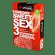 Презервативы Domino Sweet Sex Клубничный коктейль, 3 шт
