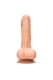 Фаллоимитатор с мошонкой Shots, 23 см, телесный