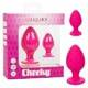 Набор анальных пробок CalExotics Cheeky, розовый