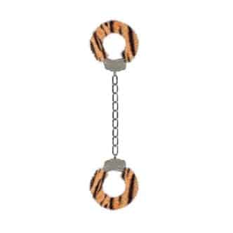 Металлические наножники с меховой обивкой для щиколоток Furry Ankle Cuffs Shots