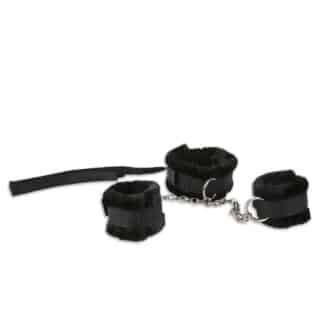 Мягкий набор для бондажа Пикантные штучки, черный
