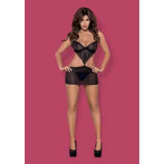 Сорочка и трусики Obsessive Picantina, S\M