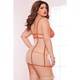 Телесное неглиже ROSE TATTOO Seven`til Midnight, One Size XL
