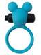 Виброкольцо Lola Games Emotions Minnie, бирюзовое