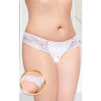 Трусики Soft Line с доступом белые, XL