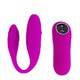 Вибромассажер Pretty Love Vibe Indulgence с ДУ, фуксия