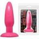 Анальная пробка Baile Butt Plug на присоске, розовая