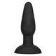 Анальная вибропробка с двухсторонней осцилляцией CalExotics Bionic, чёрная
