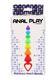 Анальные бусы ToyJoy Anal Play, разноцветный