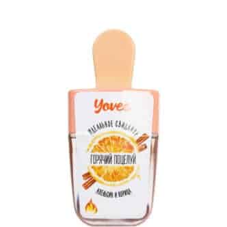 Бальзам для губ Yovee by Toyfa Горячий поцелуй апельсин и корица, 5.5 мл