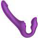 Безремневой вибрострапон с вакуумной стимуляцией и пультом ДУ Erocome Cancri, фиолетовый