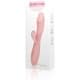 Вибратор с дополнительным стимулятором клитора Pretty Love Snappy, розовый
