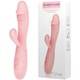 Вибратор с дополнительным стимулятором клитора Pretty Love Snappy, розовый