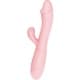 Вибратор с дополнительным стимулятором клитора Pretty Love Snappy, розовый