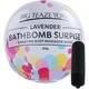 Бомба для ванны и вибропуля Big Teaze Toys Bath Bomb Surprise лаванда, черный