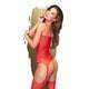 Чулок на тело Penthouse Hot Nightfall, красный, XL