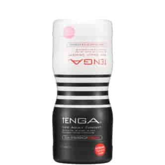 Двухсторонний мастурбатор Tenga Dual Sensation Cup Extremes, черно-белый