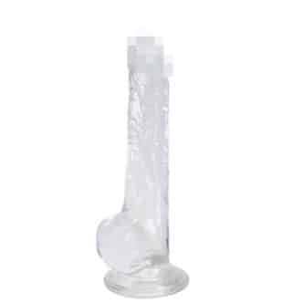 Фаллоимитатор Adrien Lastic Alive Lusty 18 см, бесцветный