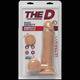 Фаллоимитатор Doc Johnson The D Ultraskyn Perfect D 20.3 см, ванильный
