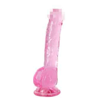 Фаллоимитатор Lola Games Intergalactic Luminous 20 см, розовый