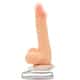 Фаллоимитатор с вибрацией Пикантные Штучки, 22 см, телесный