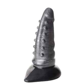 Фаллоимитатор XR Brands Creature Cocks Beastly 21 см, серебристый