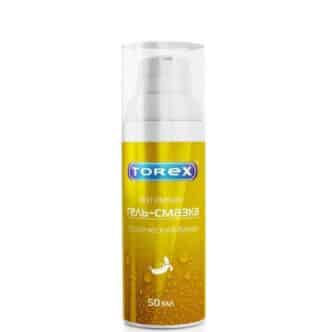 Оральная гель-смазка Torex Тропический банан на водной основе, 50 мл