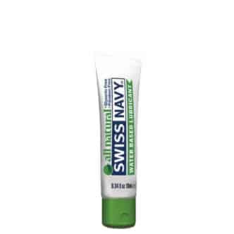 Гипоаллергенный лубрикант Swiss Navy All Natural на водной основе, 10 мл