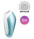Вакуумный стимулятор клитора Satisfyer Love Breeze, голубой