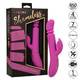 Фрикционный вибратор-кролик CalExotics Shameless Slim Player, розовый
