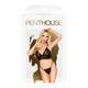Комплект бюст и трусики Penthouse Double Spice, черный, L/XL