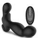 Вибромассажер простаты Erocome Orion с пультом ДУ, черный
